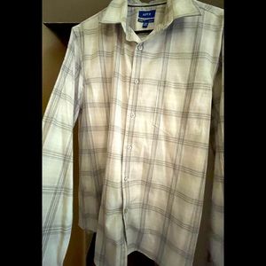 APT 9, Slim Premier flex fit, design dress shirt